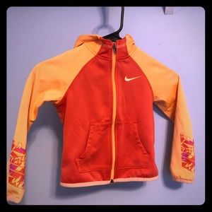 Nike Dri Fit Girls Hoodie/ Jacket 4T